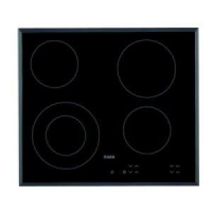 AEG HK624010FB 4 Zone Ceramic Hob Black 600mm &pound;390.00
