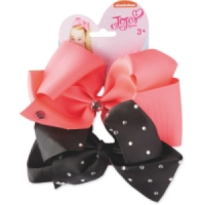JoJo Siwa Neon Pink/Black Bows £6.99