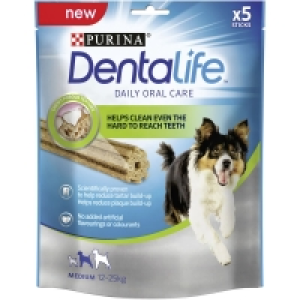Dentalife 5 pack Daily Oral Care Medium Chew Sticks Dog Trea £1.00