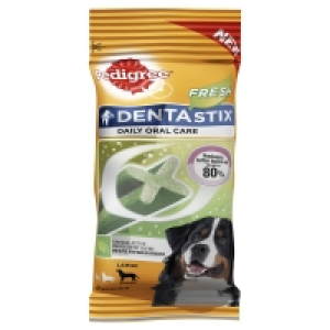 Pedigree 7 pack Dentastix Daily Oral Care Dog Treats for Lar £1.50