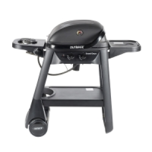 Outback Excel Onyx 2-Burner Gas Trolley BBQ with Side Burner £119.99