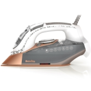 Breville VIN401 DiamondXpress 3100W Steam Iron - White & Ros £39.99
