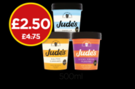 Judes Dairy Ice Cream Tub