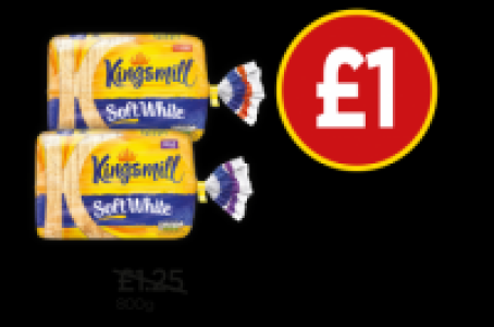 Budgens  Kingsmill Soft White Medium Loaf, Thick Loaf