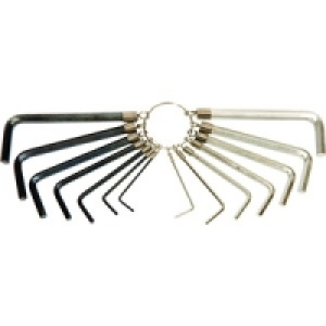 Wickes General Purpose Allen Key Set Pack 14