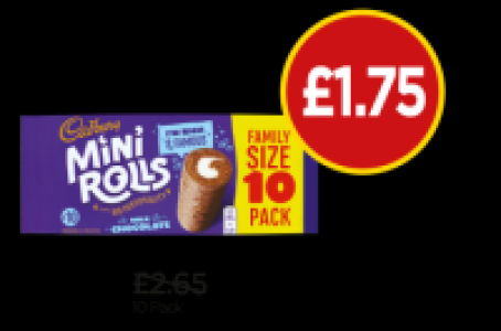 Cadburys Chocolate Mini Roll £2.65