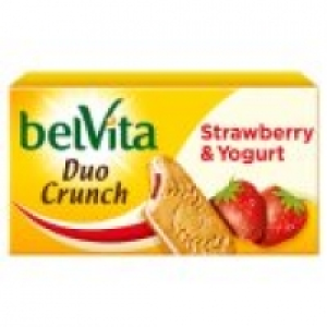 Breakfast Biscuits Duo Crunch Strawberry and Live Yogurt 5 P £1.50