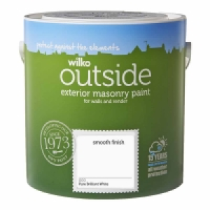 Wilko Pure Brilliant White Smooth Finish Exterior Masonry Pa £8.00