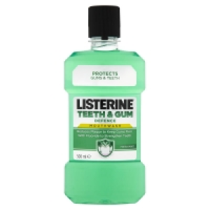 Listerine Teeth & Gum Defence Fresh Mint Mouthwash 500ml £2.00
