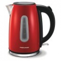 Asda Morphy Richards Red Stainless Steel Equip Jug Kettle