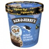 Asda Ben & Jerrys Moo-phoria Salted Caramel Brownie Ice Cream Tub