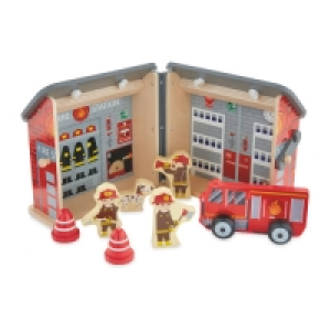 Little Town Carry Along Fire Station