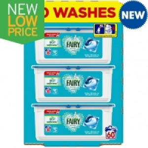 Fairy Non Bio Washing Capsules 60 Washes £9.59