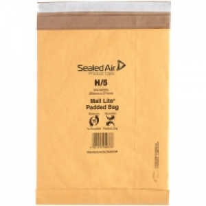 Padded Envelopes 5 Pack Size H