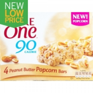 Fibre One Peanut and Popcorn 4 Pack
