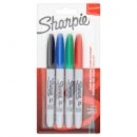 Asda Sharpie Fine Point Assorted Colour Permanent Marker Pens