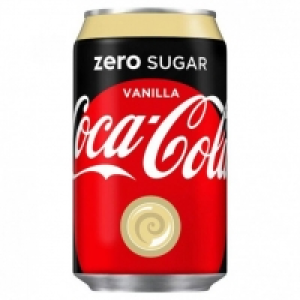 Poundstretcher  COKE ZERO VANILLA 330ML