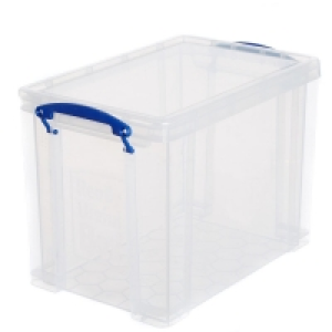 Really Useful 19L Plastic Storage Box - Clear £7.49