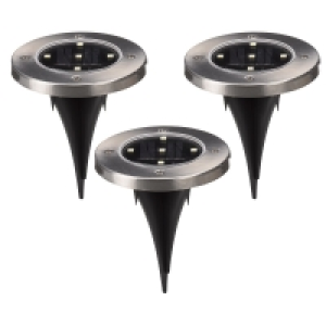 RobertDyas  Smart Garden Solar Uplighter - 3pk