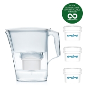 Aqua Optima Liscia Water Filter 2.5L Jug with 6 Month Starte £11.99