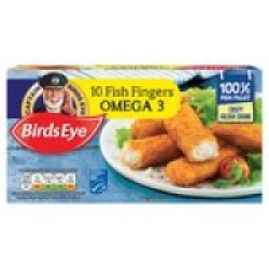 Birds Eye 10 Omega 3 Fish Fingers £1.00