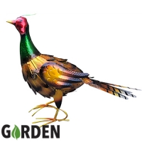 HomeBargains  Garden Metal Ornament: Peter the Pheasant