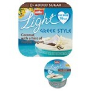 Muller Light Greek Style Coconut With a Hint of Vanilla Yogh £1.00