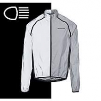 Halfords  Boardman Mens Reflective Removable Sleeve Cycling Jacket