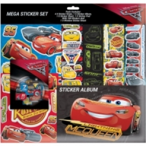 Cars Mega Sticker Album Set