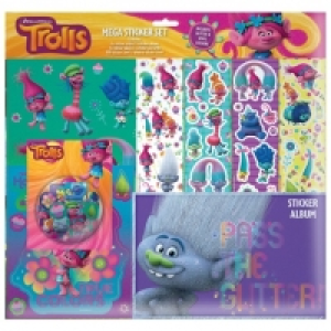 BMStores  Trolls Mega Sticker Album Set