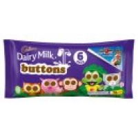 Asda Cadbury Dairy Milk Buttons Funsize Bags 6 Pack