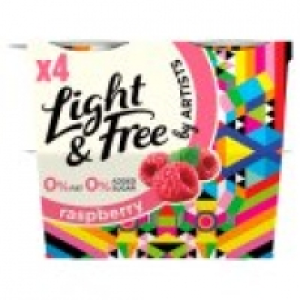 Fat Free Greek Style Raspberry Yogurts £1.00