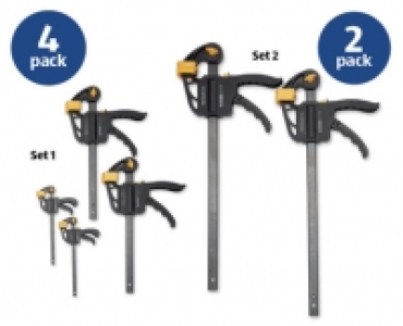 Aldi  Quick Ratcheting Bar Clamps