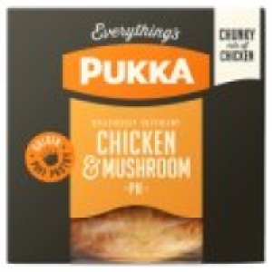 Chicken & Mushroom Pie £1.40