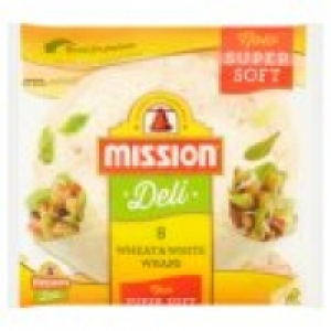 8 Wheat & White Wraps £1.00