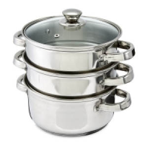Stainless Steel 3 Tier Steamer £9.99