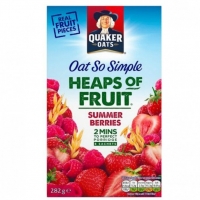Poundstretcher  QUAKER OATS SO SIMPLE SUMMER BERRIES 8 PACK