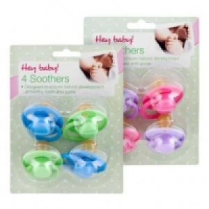 Baby Soothers 4 Pack £1.00