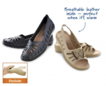 Ladies Flexisole Shoes/Sandals