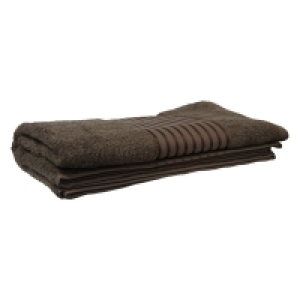 Bath Sheet Towel 90 x 135cms Brown £5.99