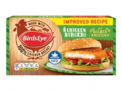 Birds Eye 4 Chicken Burgers &pound;0.99