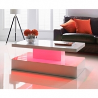 BMStores  Aurora LED Colour-Changing Coffee Table