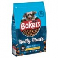 Asda Bakers Meaty Meals Adult Dog Food Chicken
