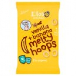 Vanilla + Banana Melty Hoops 10m+ £0.50