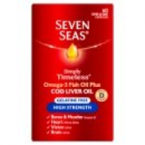 Simply Timeless Omega-3 Oil with Cod Liver Oil, High Strengt £3.75