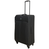 Wilko  Wilko Ultralite Suitcase Black 26inch
