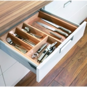 Wickes 5 Compartment Cutlery Tray Tandem 500mm £12.00