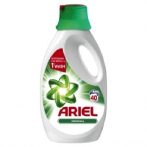 Ariel Washing Liquid Original 2l 40 Washes £5.00