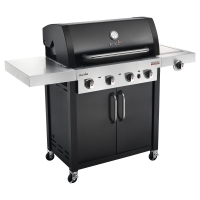 RobertDyas  Char-Broil Professional 4400S 4 Burner Gas BBQ - Black with 