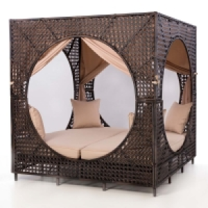 Maze Rattan Bali Daybed - Brown £1,007.99